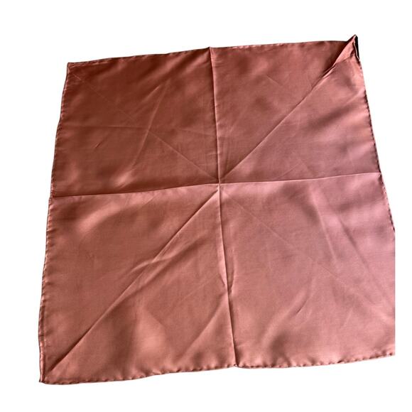 Silk Pocket Square Dusty Rose - Picture 1 of 3